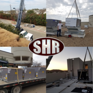 Light commercial air conditioning installation